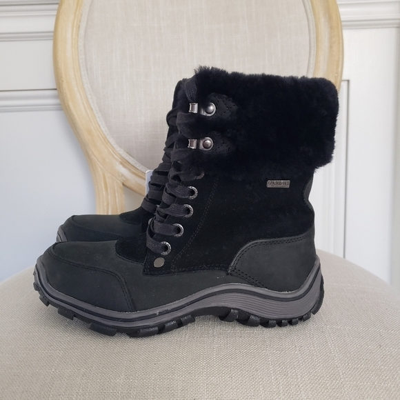 NWT PAJAR Waterproof Insulated Shearling Collar Hiking Snow Winter Boot EU 38 - Picture 3 of 14